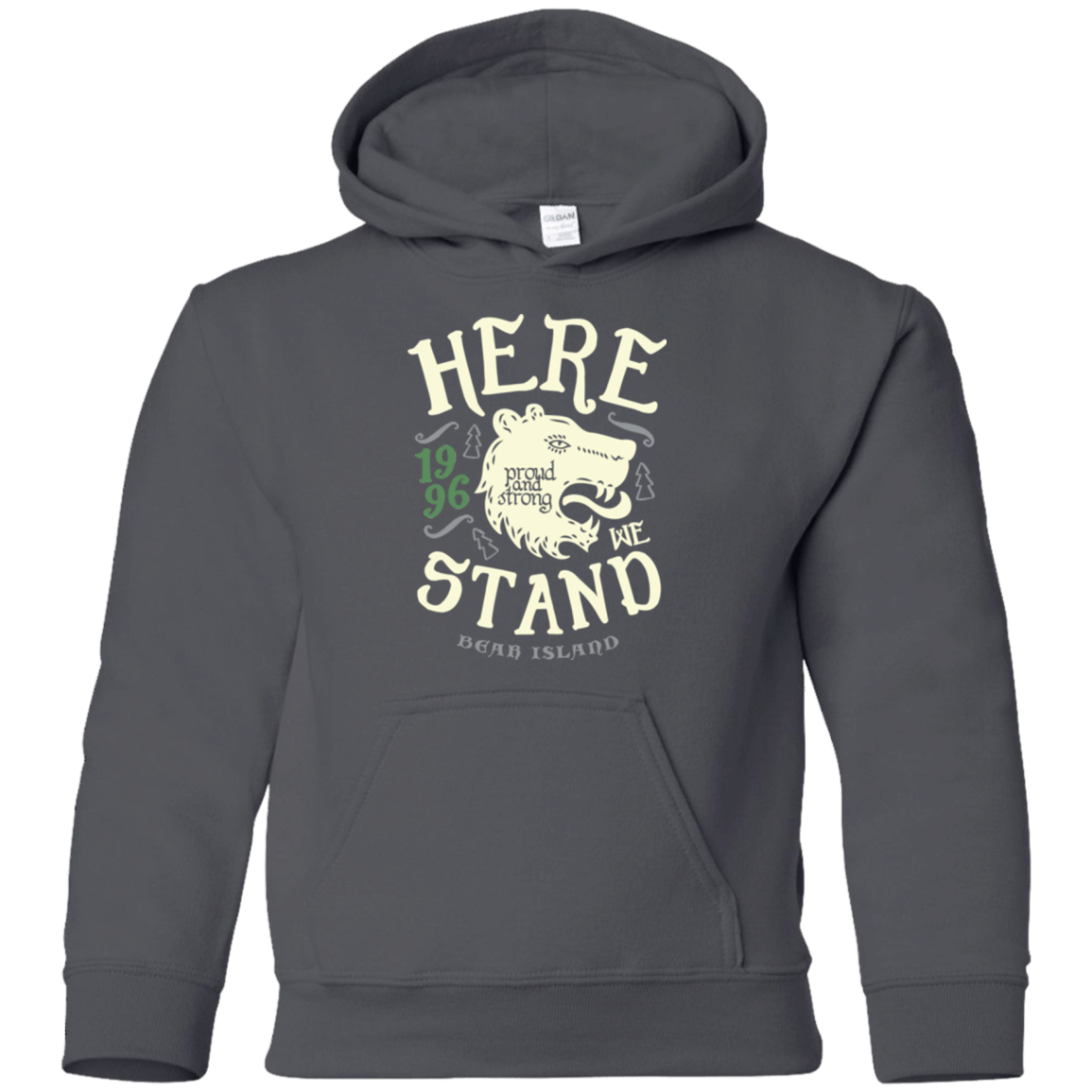 Sweatshirts Charcoal / YS House of Proud Youth Hoodie