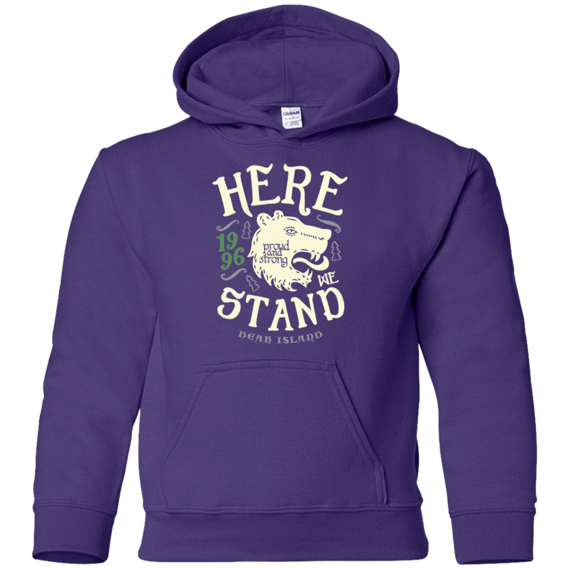 Sweatshirts Purple / YS House of Proud Youth Hoodie