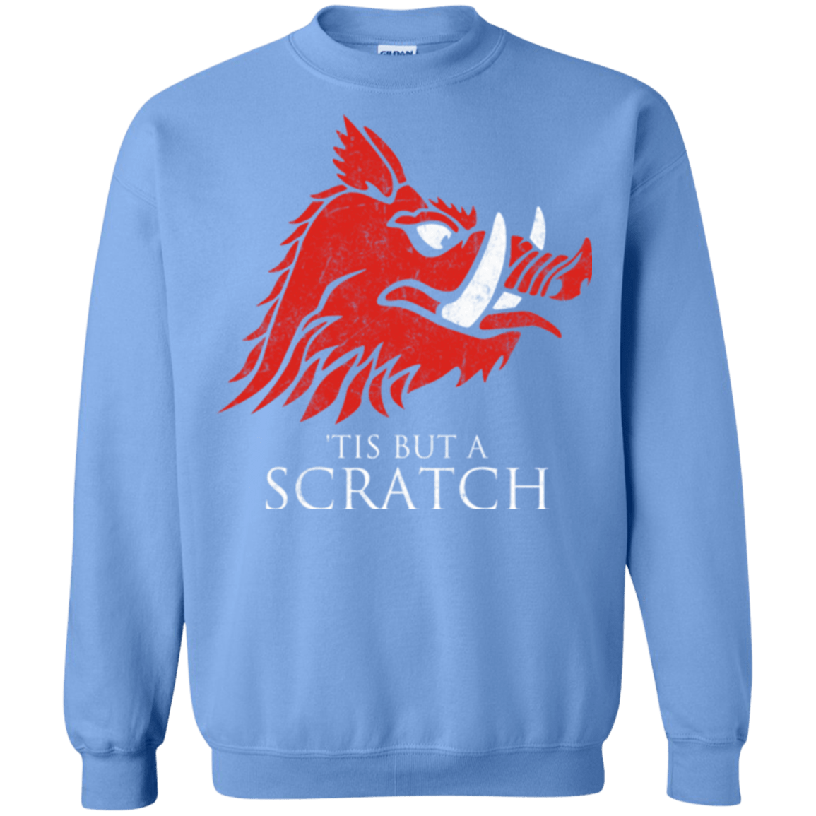 Sweatshirts Carolina Blue / Small House Scratch Crewneck Sweatshirt