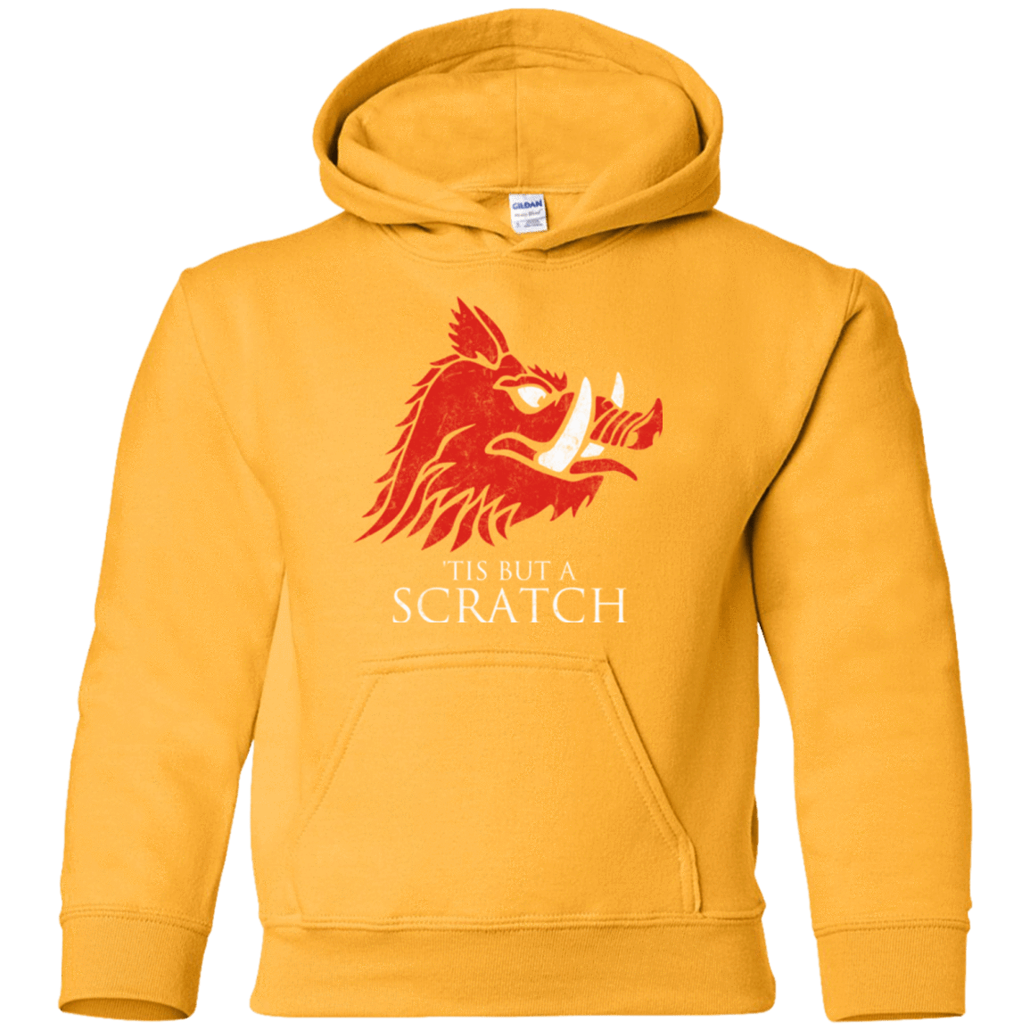 Sweatshirts Gold / YS House Scratch Youth Hoodie