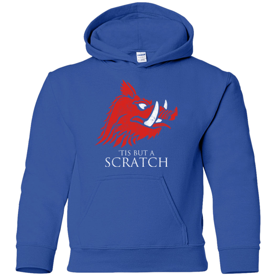 Sweatshirts Royal / YS House Scratch Youth Hoodie