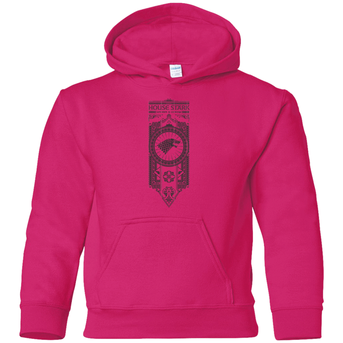 Sweatshirts Heliconia / YS House Stark Black Youth Hoodie