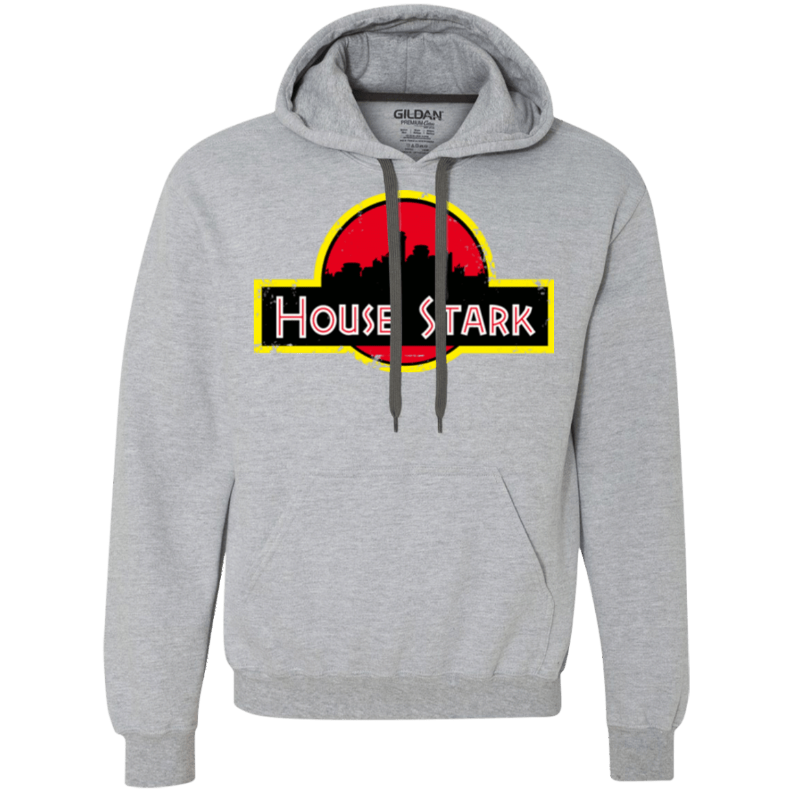 Sweatshirts Sport Grey / Small House Stark Premium Fleece Hoodie