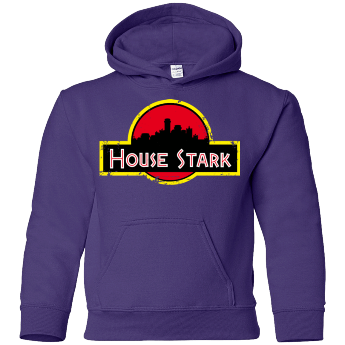 Sweatshirts Purple / YS House Stark Youth Hoodie