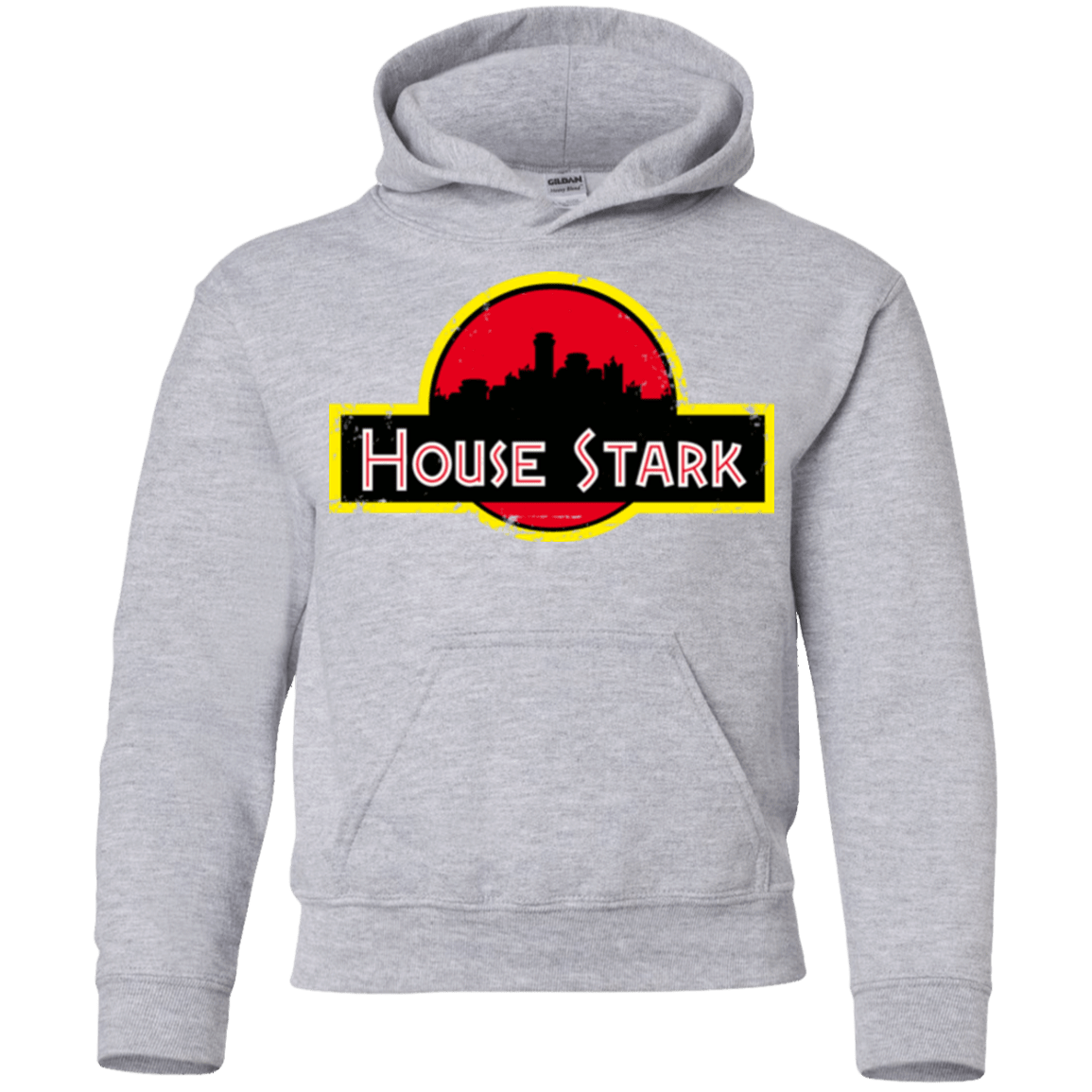 Sweatshirts Sport Grey / YS House Stark Youth Hoodie