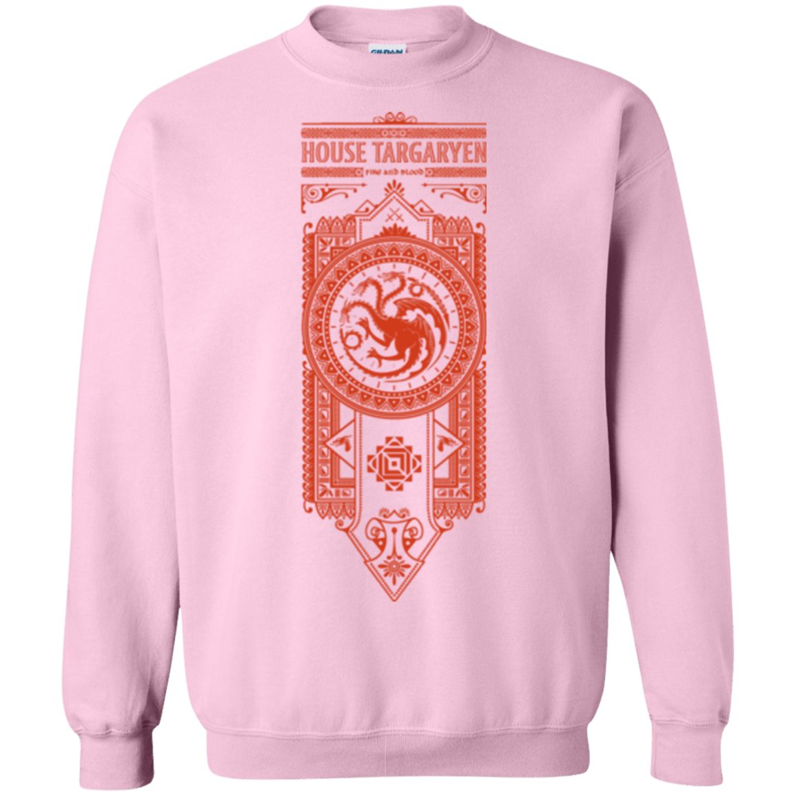Sweatshirts Light Pink / Small House Targaryen Crewneck Sweatshirt