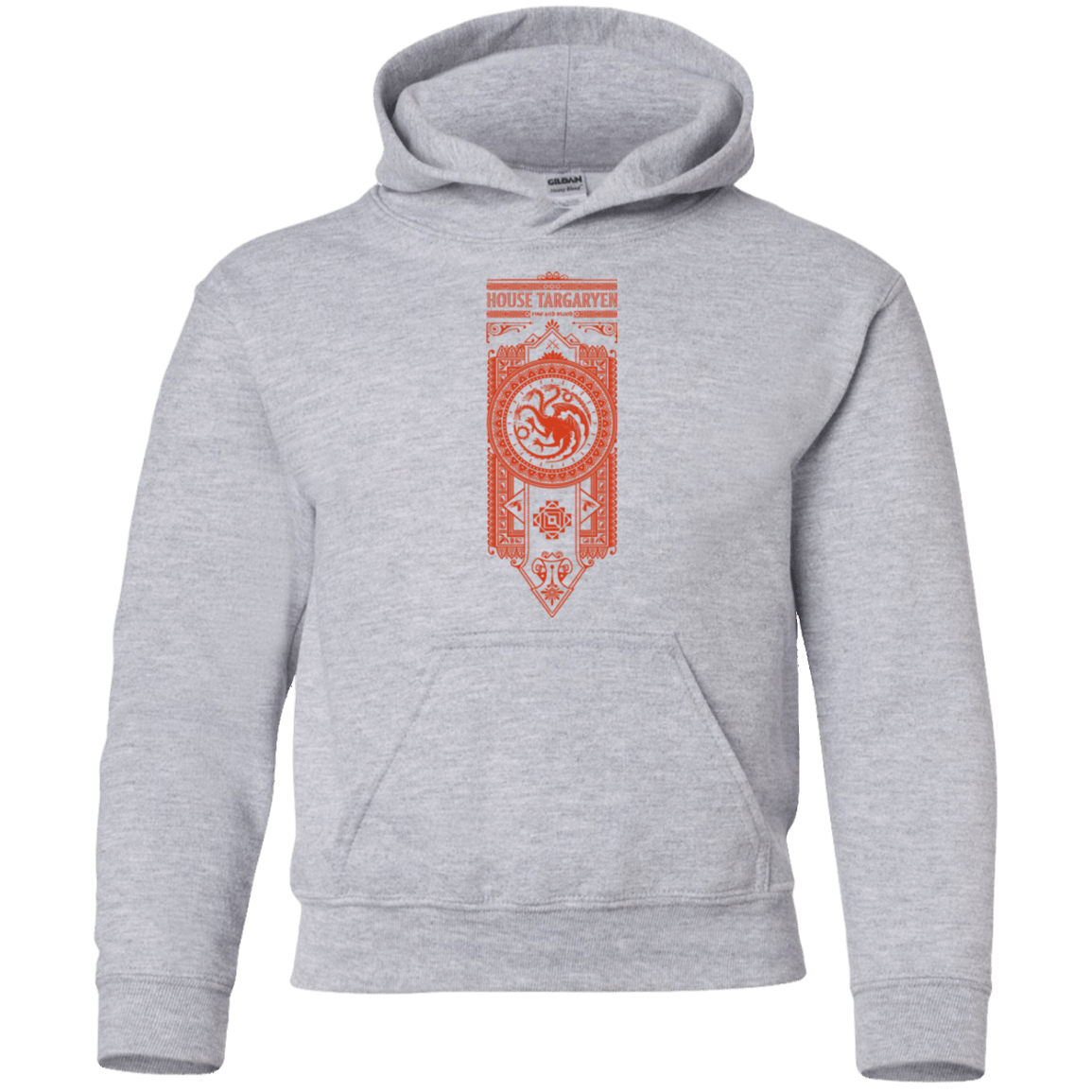 Sweatshirts Sport Grey / YS House Targaryen Youth Hoodie