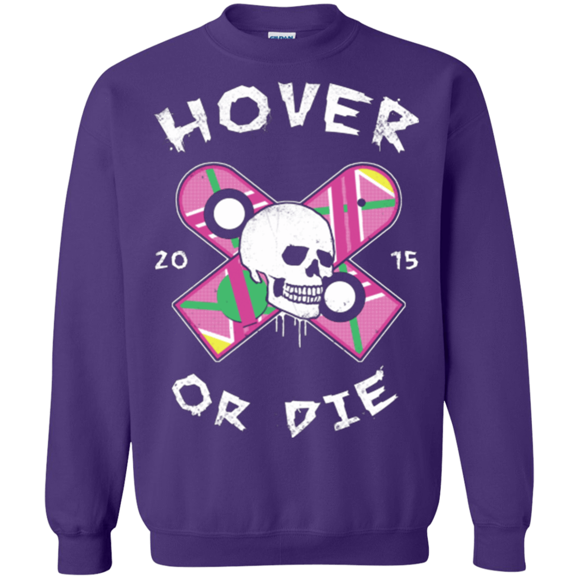 Sweatshirts Purple / Small Hover Or Die Crewneck Sweatshirt