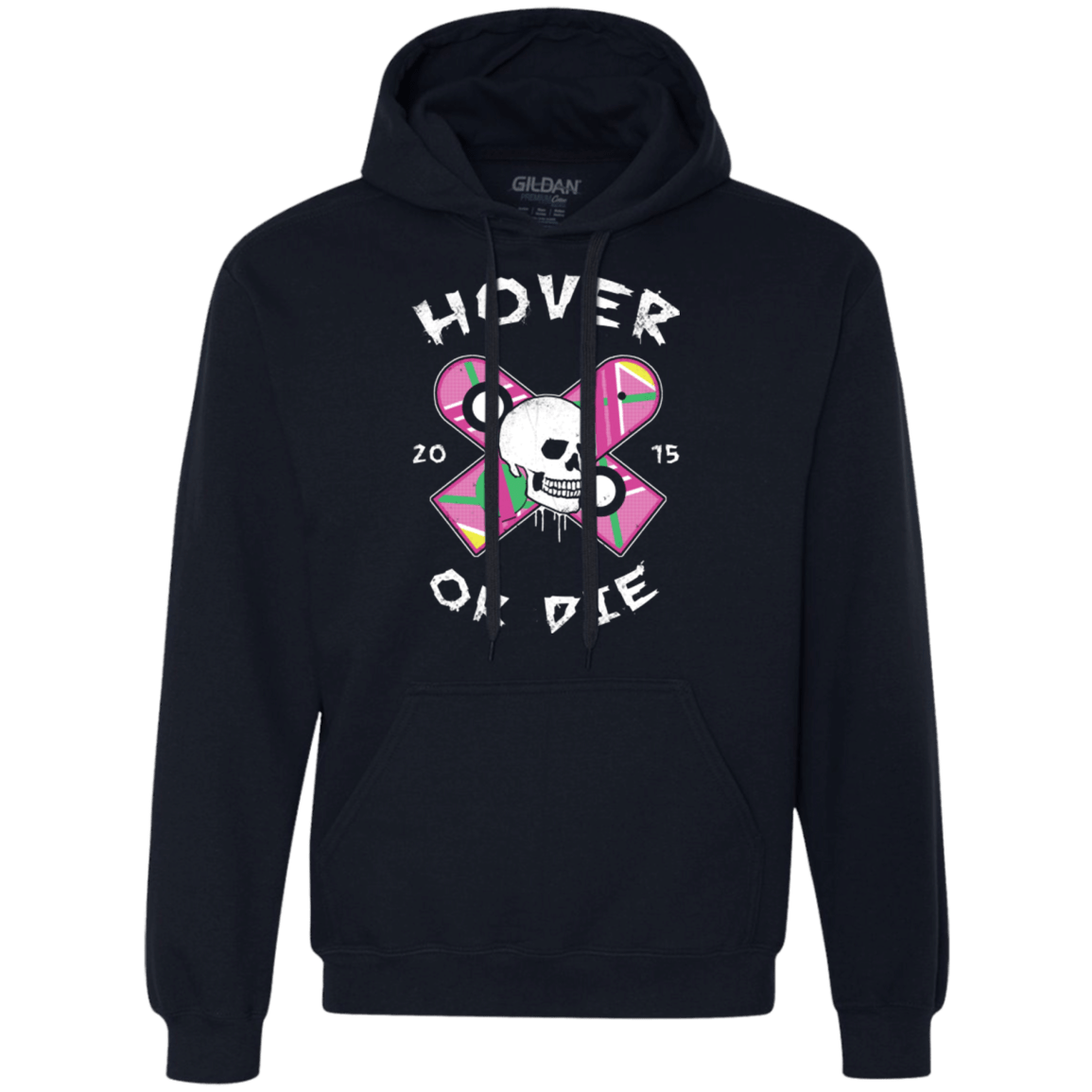 Sweatshirts Navy / Small Hover Or Die Premium Fleece Hoodie