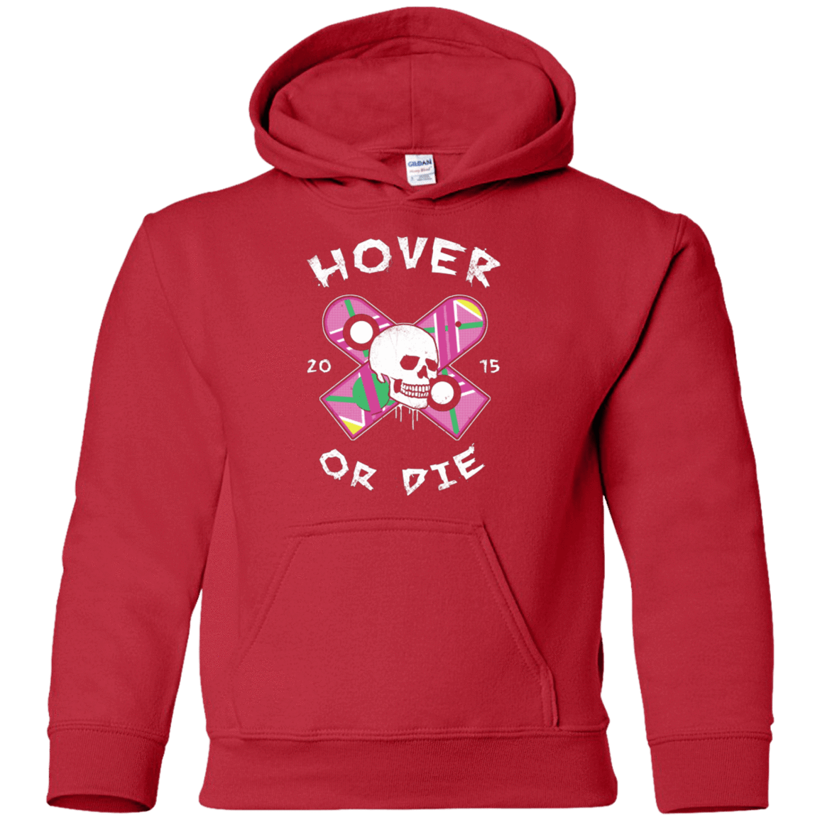 Sweatshirts Red / YS Hover Or Die Youth Hoodie