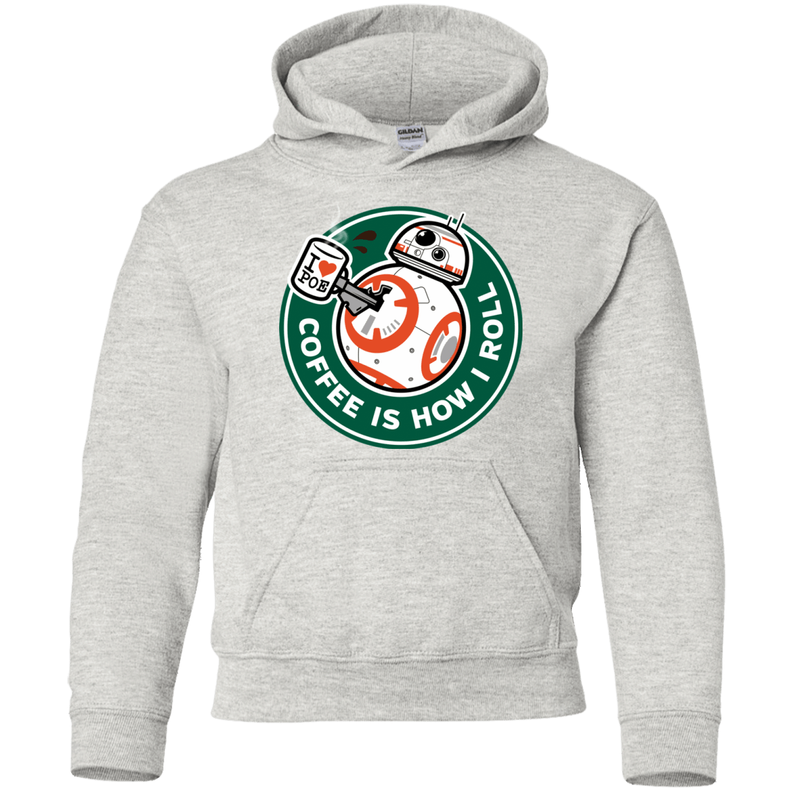 Sweatshirts Ash / YS How I Roll Youth Hoodie