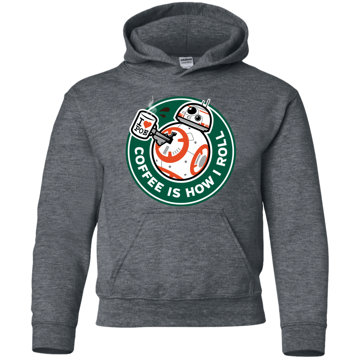 How I Roll Youth Hoodie