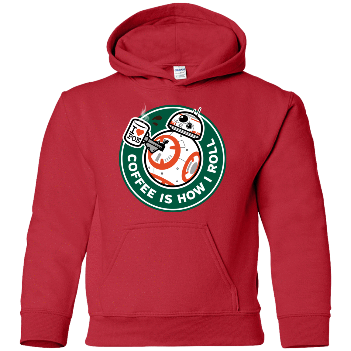 How I Roll Youth Hoodie