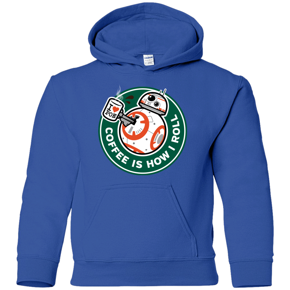 Sweatshirts Royal / YS How I Roll Youth Hoodie