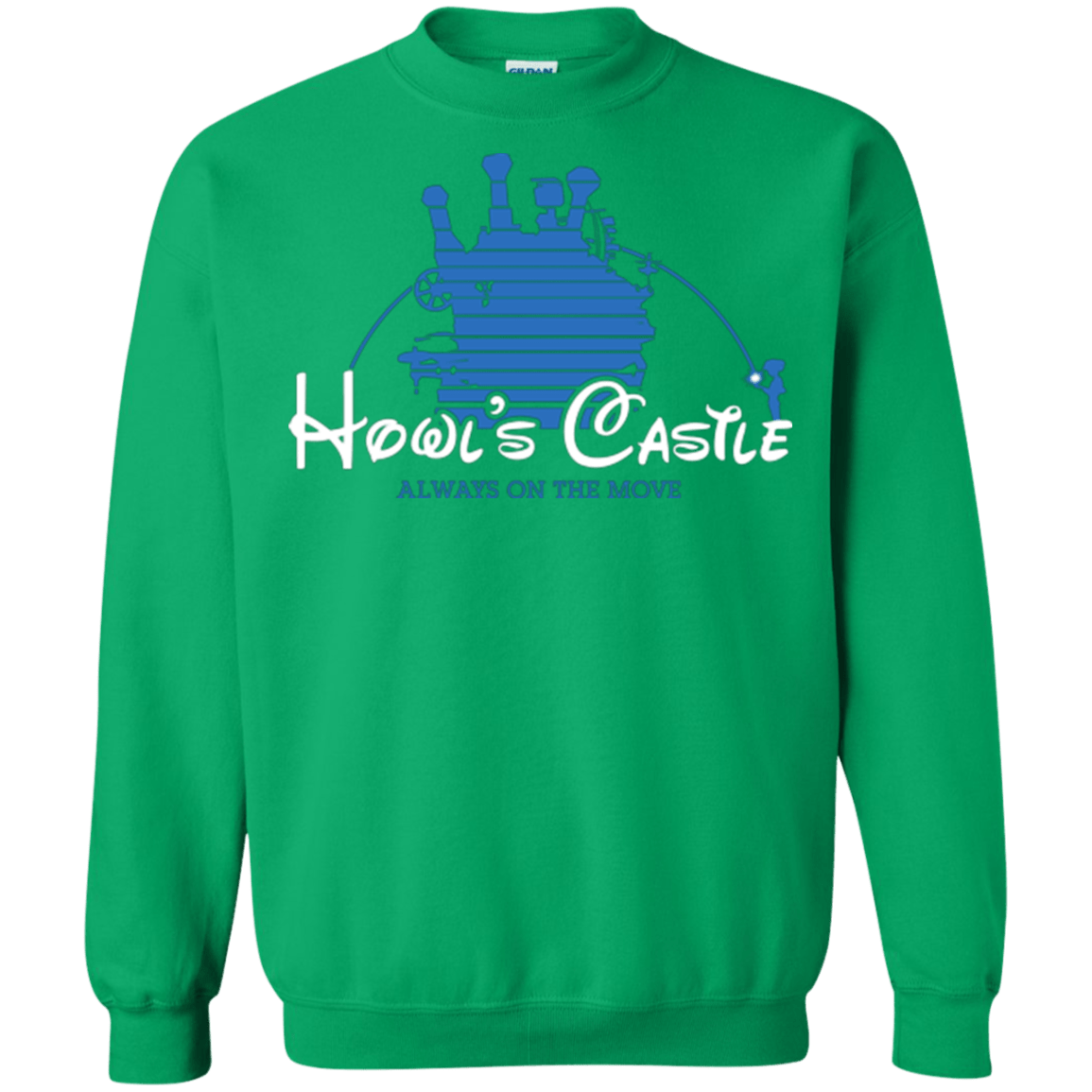 Sweatshirts Irish Green / Small Howl's Castle Crewneck Sweatshirt