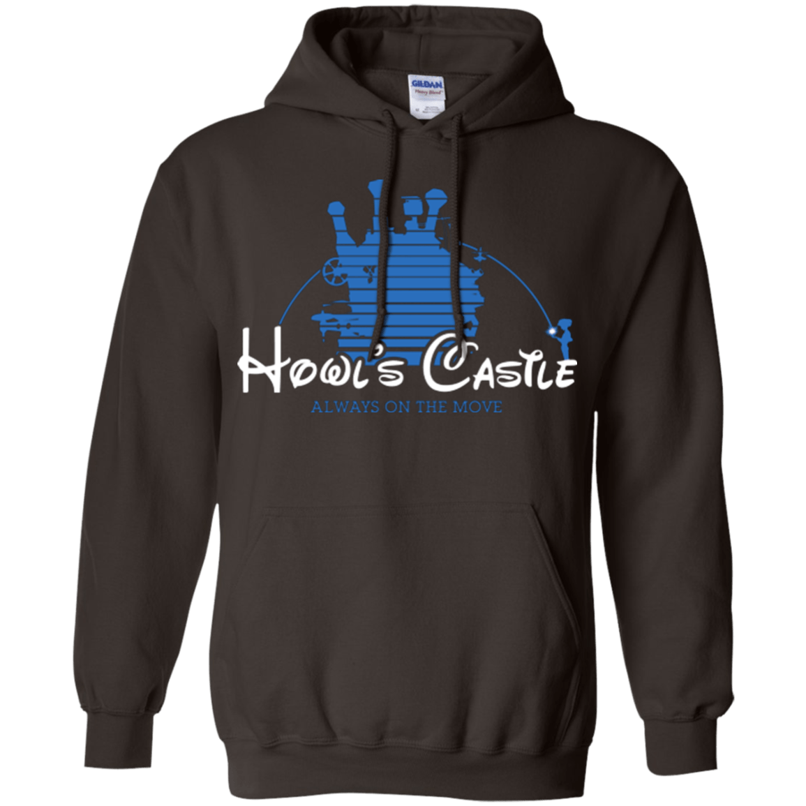 Sweatshirts Dark Chocolate / Small Howl's Castle Pullover Hoodie