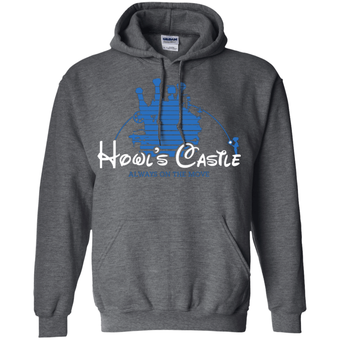 Sweatshirts Dark Heather / Small Howl's Castle Pullover Hoodie