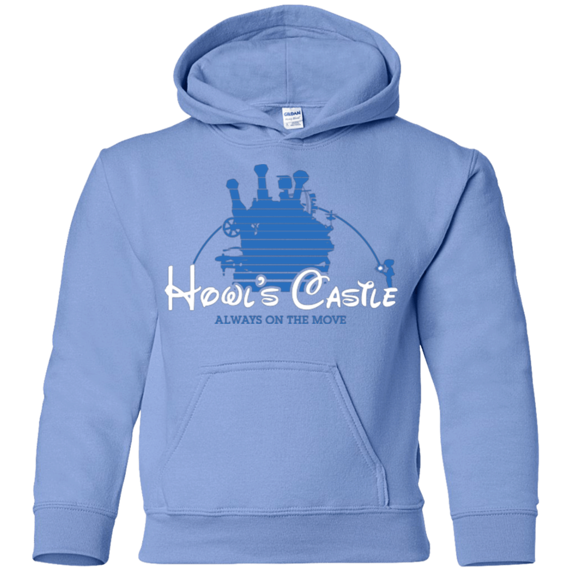Sweatshirts Carolina Blue / YS Howl's Castle Youth Hoodie