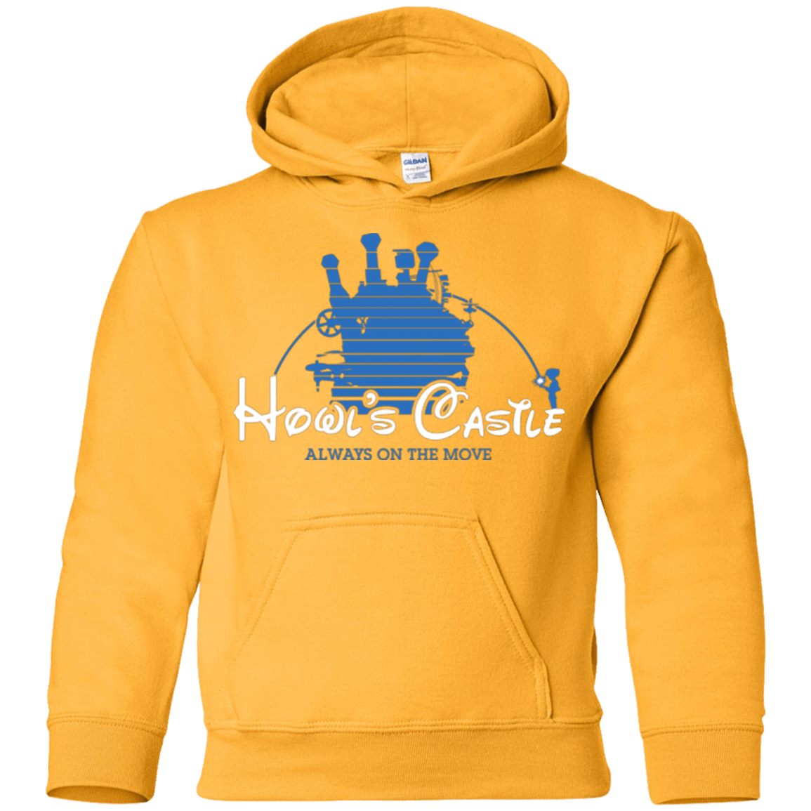 Sweatshirts Gold / YS Howl's Castle Youth Hoodie