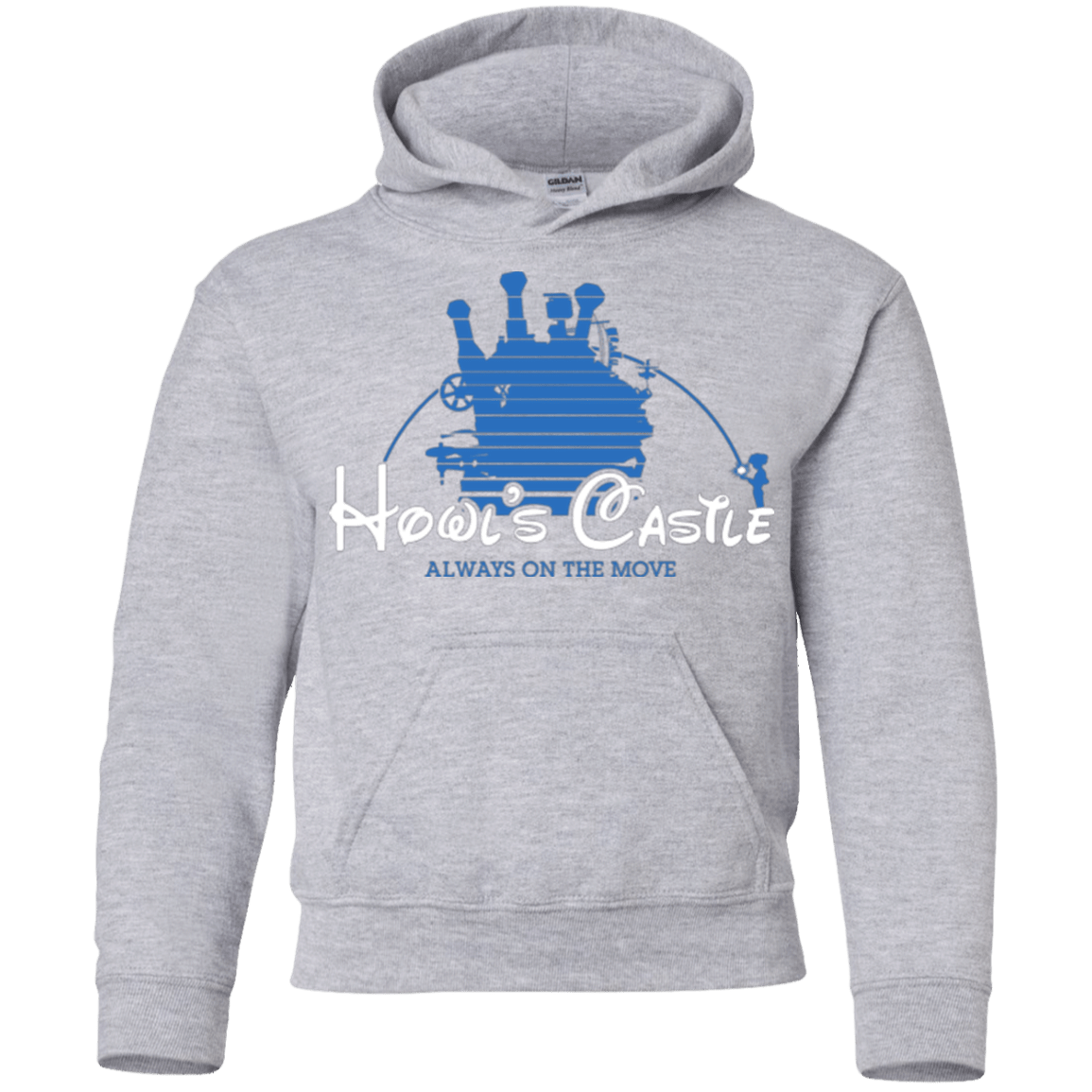 Sweatshirts Sport Grey / YS Howl's Castle Youth Hoodie