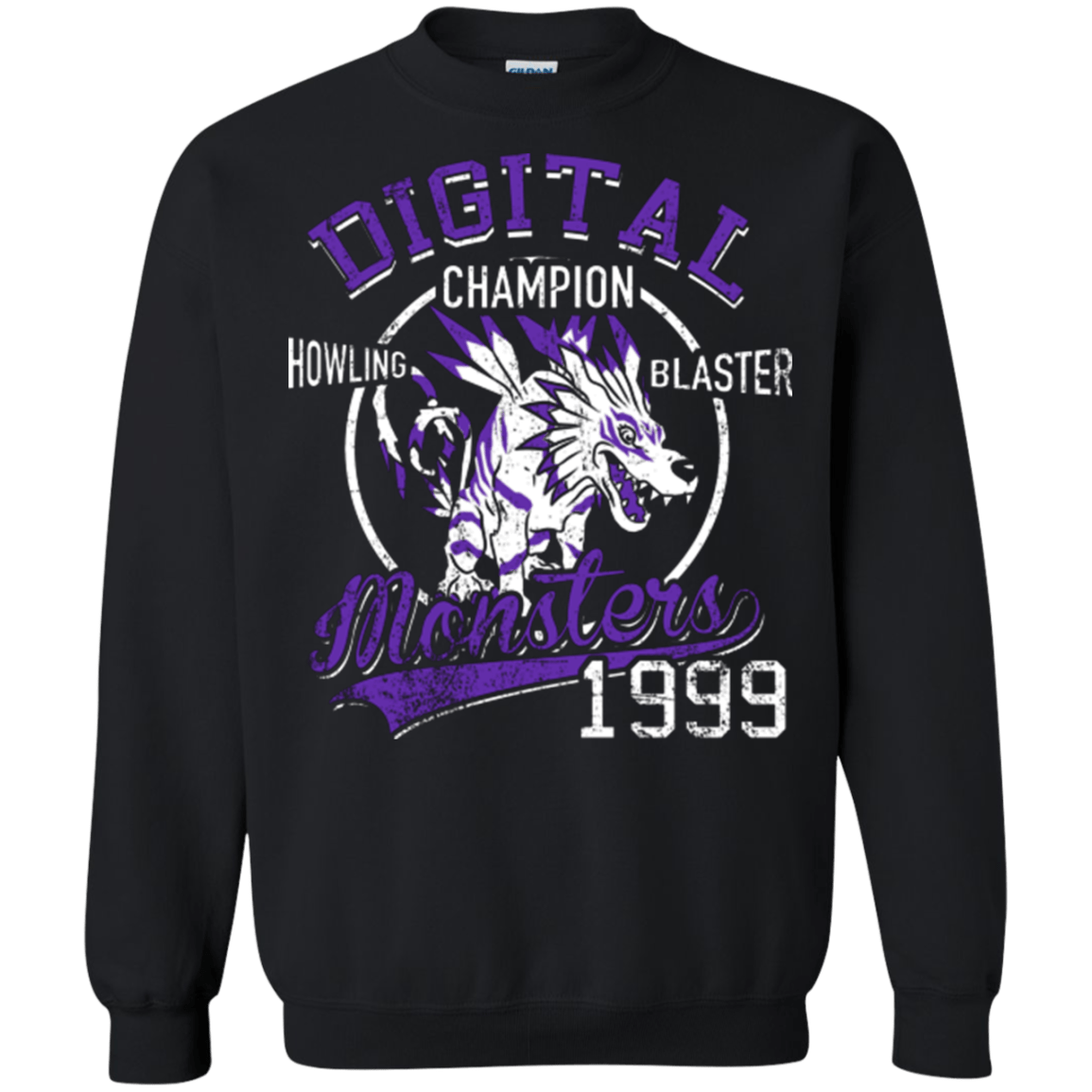 Sweatshirts Black / Small Howling Blaster Crewneck Sweatshirt