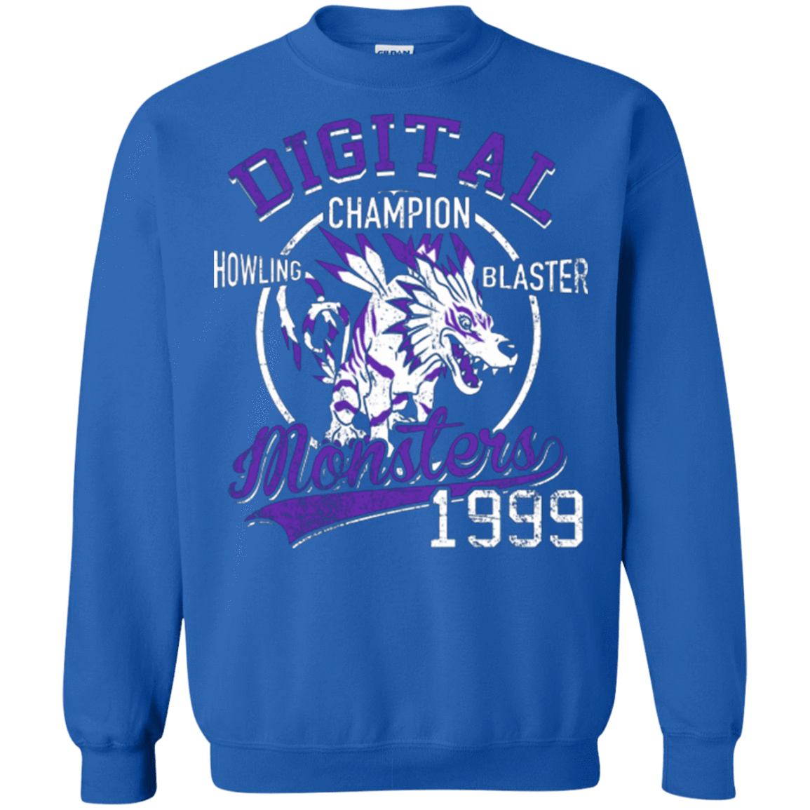 Sweatshirts Royal / Small Howling Blaster Crewneck Sweatshirt