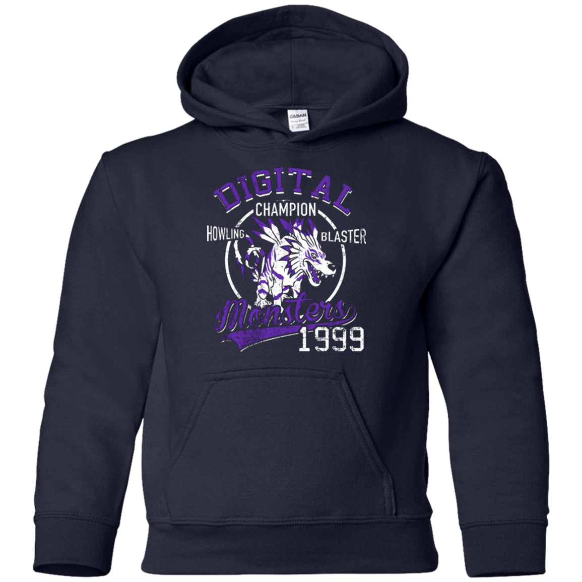 Sweatshirts Navy / YS Howling Blaster Youth Hoodie