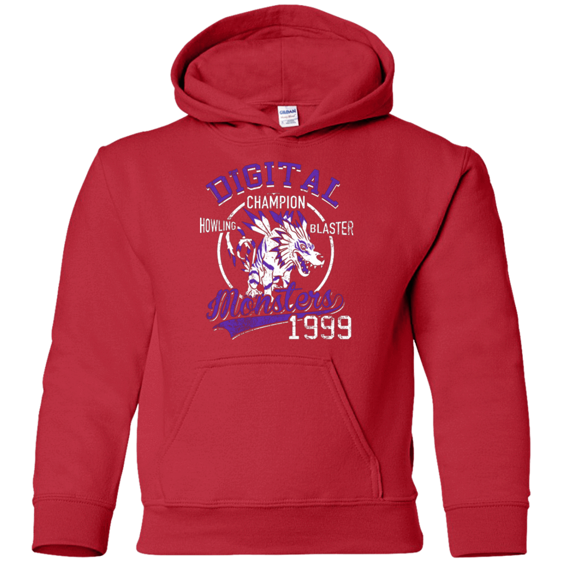 Sweatshirts Red / YS Howling Blaster Youth Hoodie