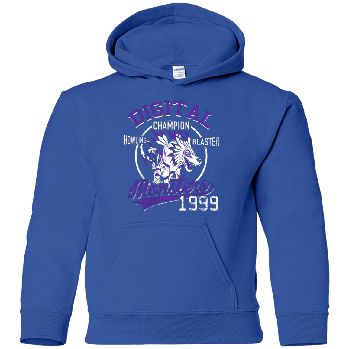 Sweatshirts Royal / YS Howling Blaster Youth Hoodie