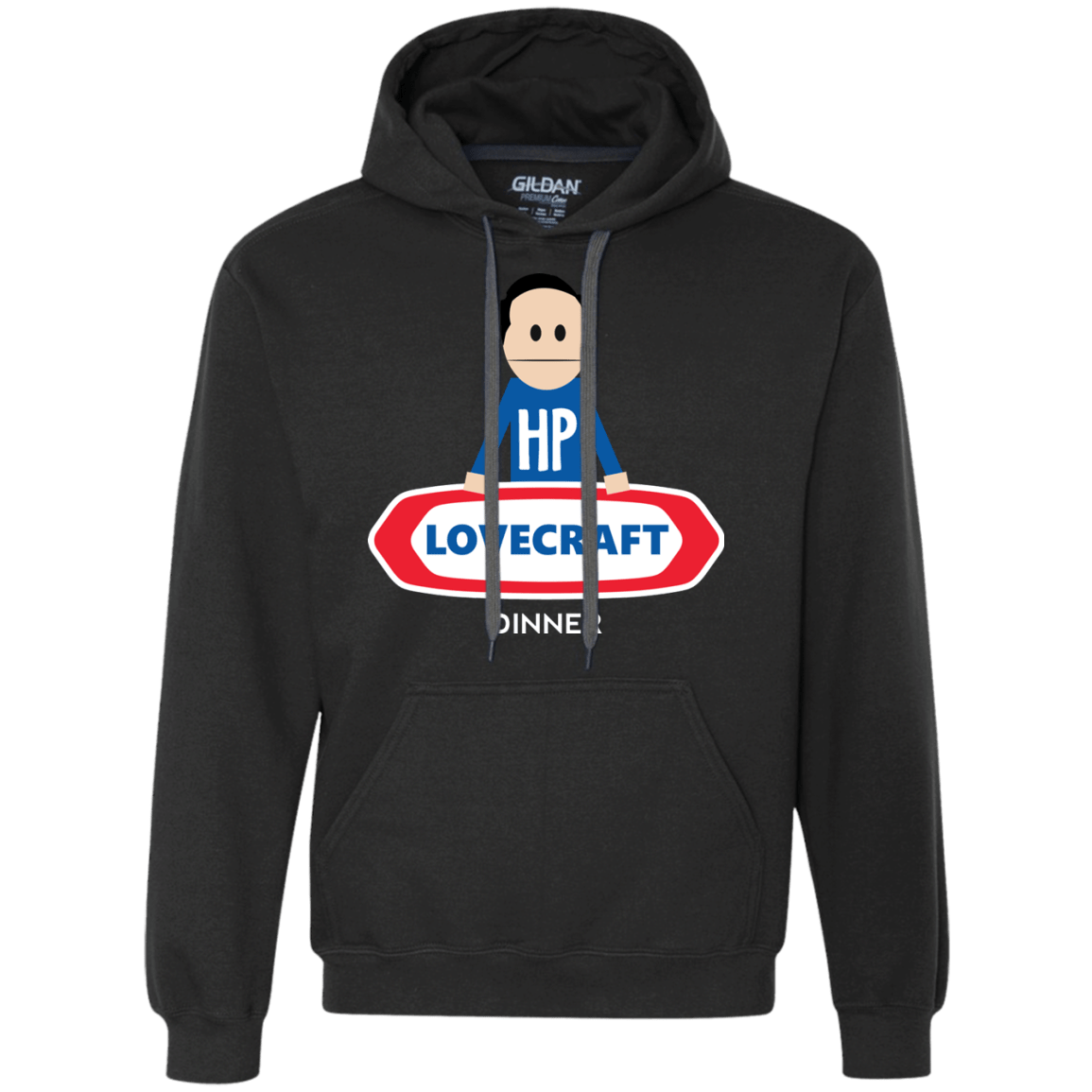 Sweatshirts Black / Small HP LoveCraft Dinner Premium Fleece Hoodie