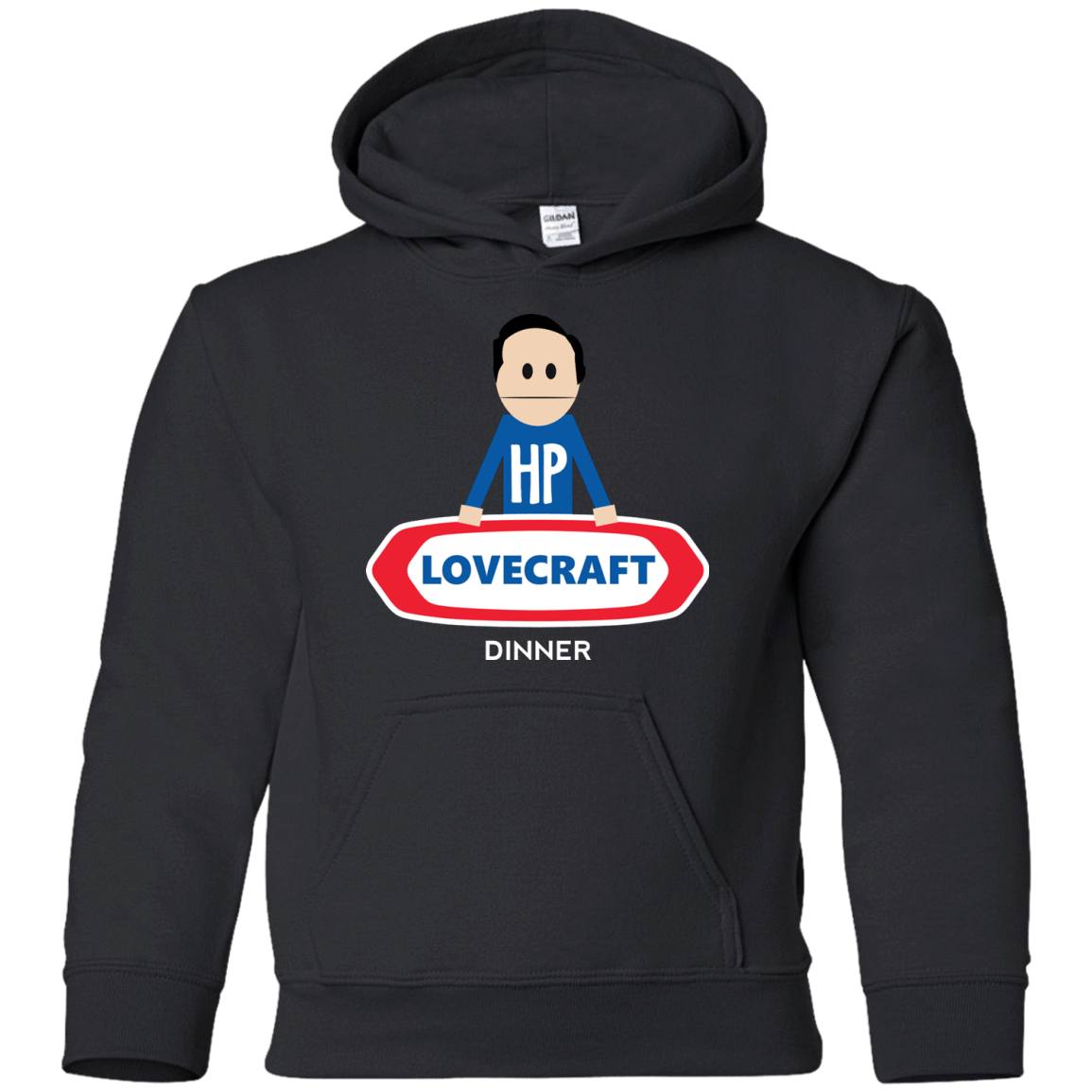 Sweatshirts Black / YS HP LoveCraft Dinner Youth Hoodie