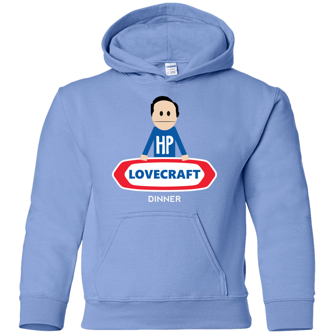 Sweatshirts Carolina Blue / YS HP LoveCraft Dinner Youth Hoodie