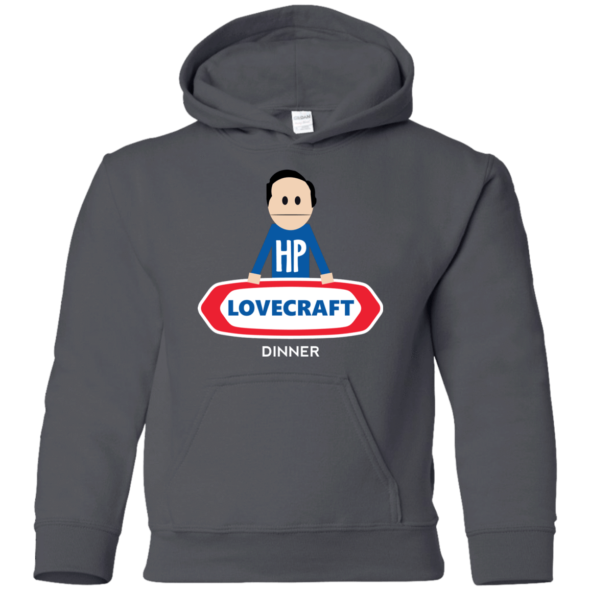 Sweatshirts Charcoal / YS HP LoveCraft Dinner Youth Hoodie