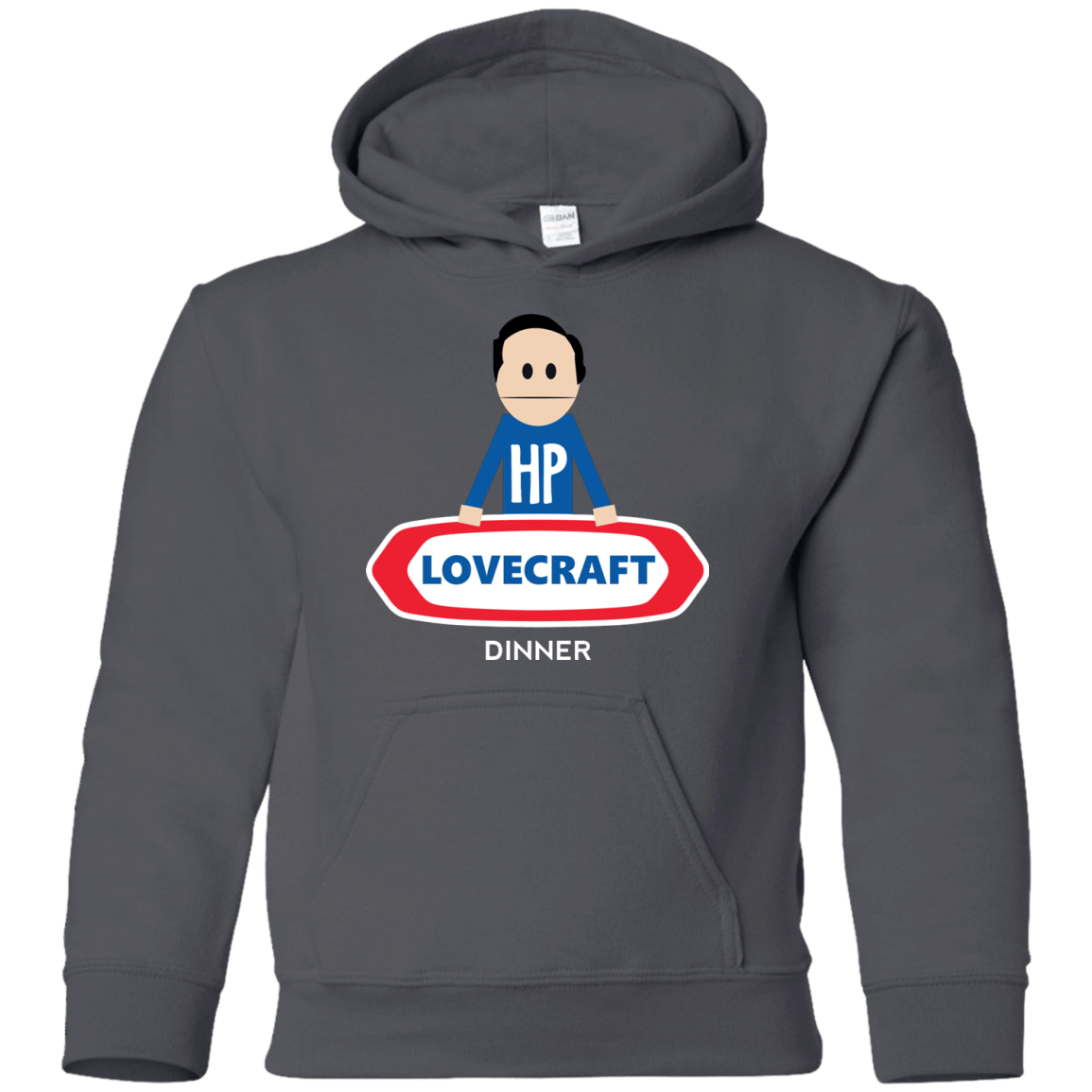 Sweatshirts Charcoal / YS HP LoveCraft Dinner Youth Hoodie