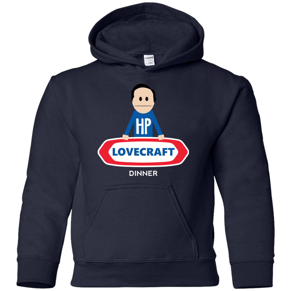 Sweatshirts Navy / YS HP LoveCraft Dinner Youth Hoodie