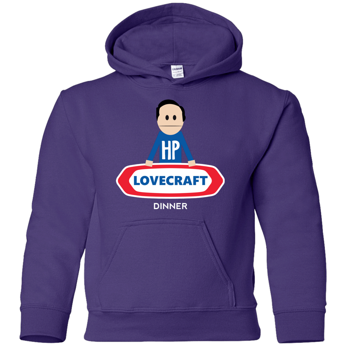 Sweatshirts Purple / YS HP LoveCraft Dinner Youth Hoodie