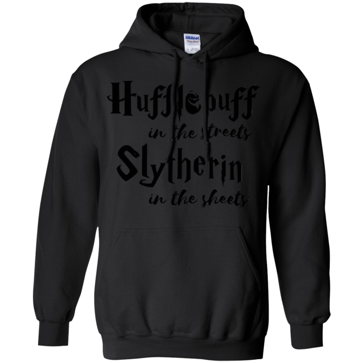 Sweatshirts Black / Small Hufflepuff Streets Pullover Hoodie
