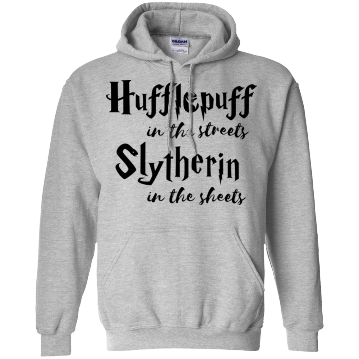Sweatshirts Sport Grey / Small Hufflepuff Streets Pullover Hoodie
