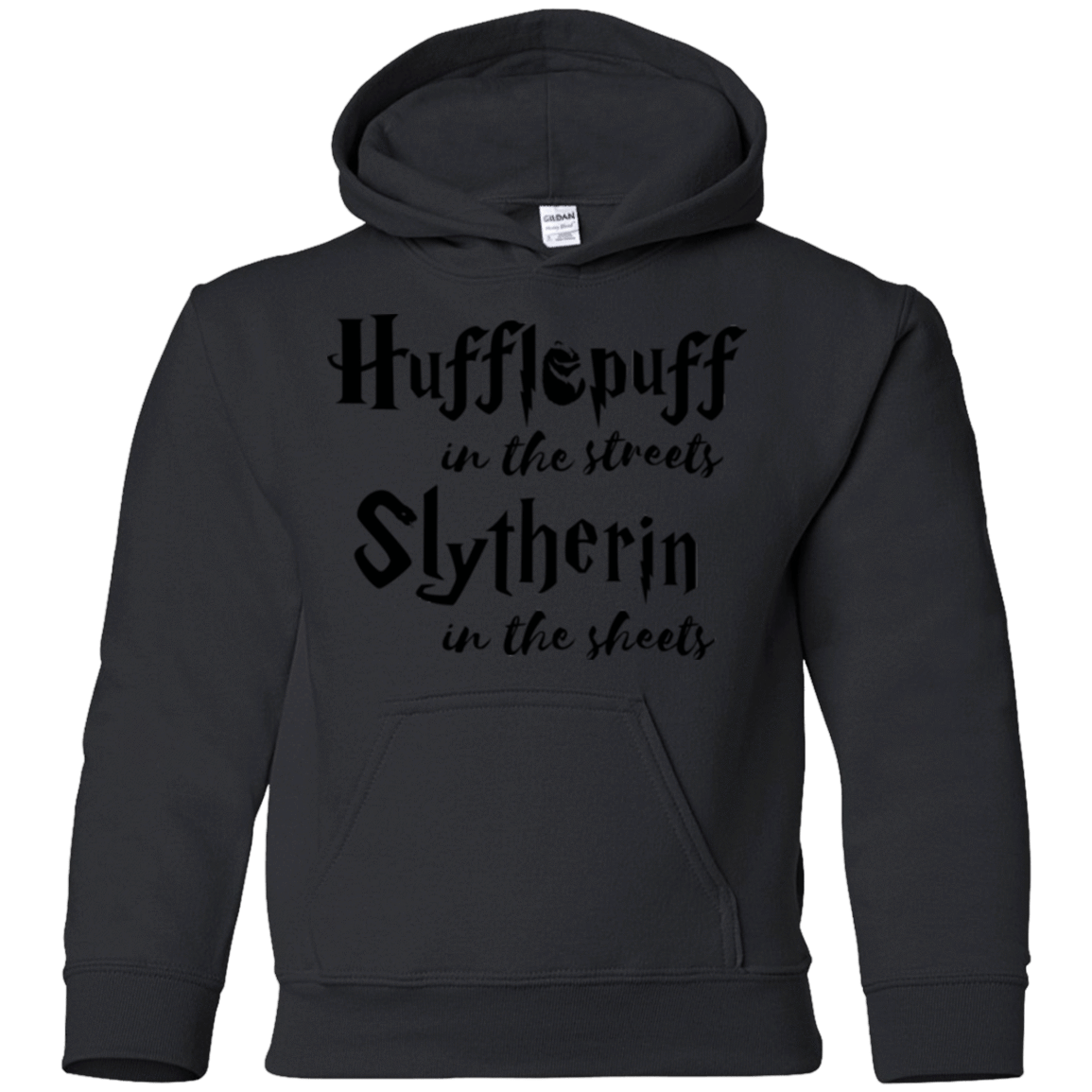 Sweatshirts Black / YS Hufflepuff Streets Youth Hoodie
