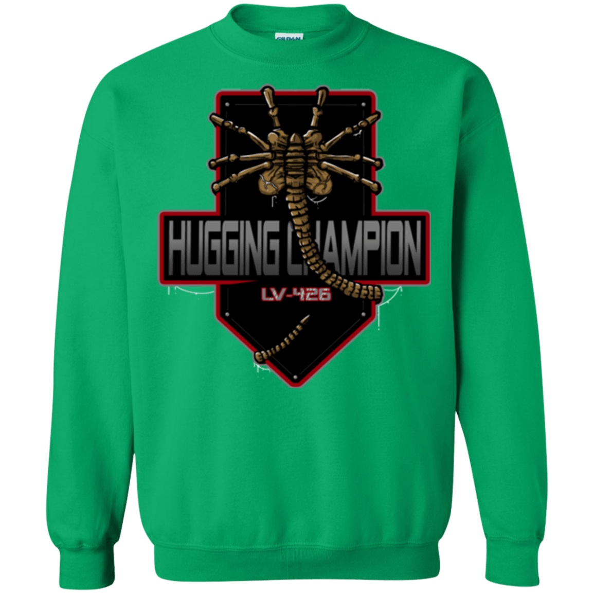 Sweatshirts Irish Green / Small Hugging Champ Crewneck Sweatshirt