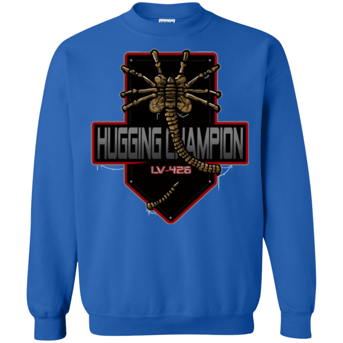 Sweatshirts Royal / Small Hugging Champ Crewneck Sweatshirt