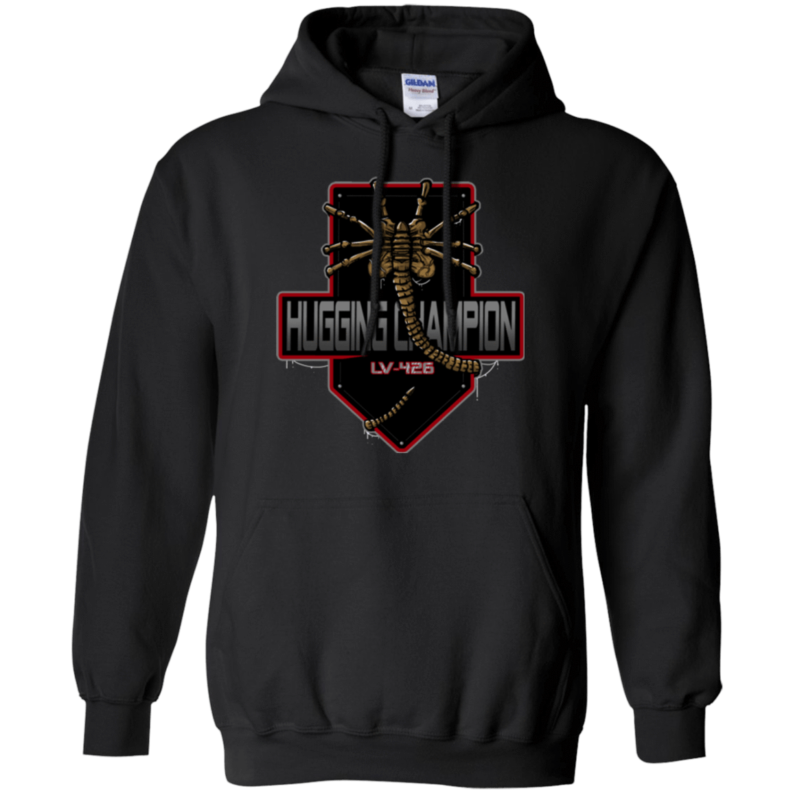 Sweatshirts Black / Small Hugging Champ Pullover Hoodie