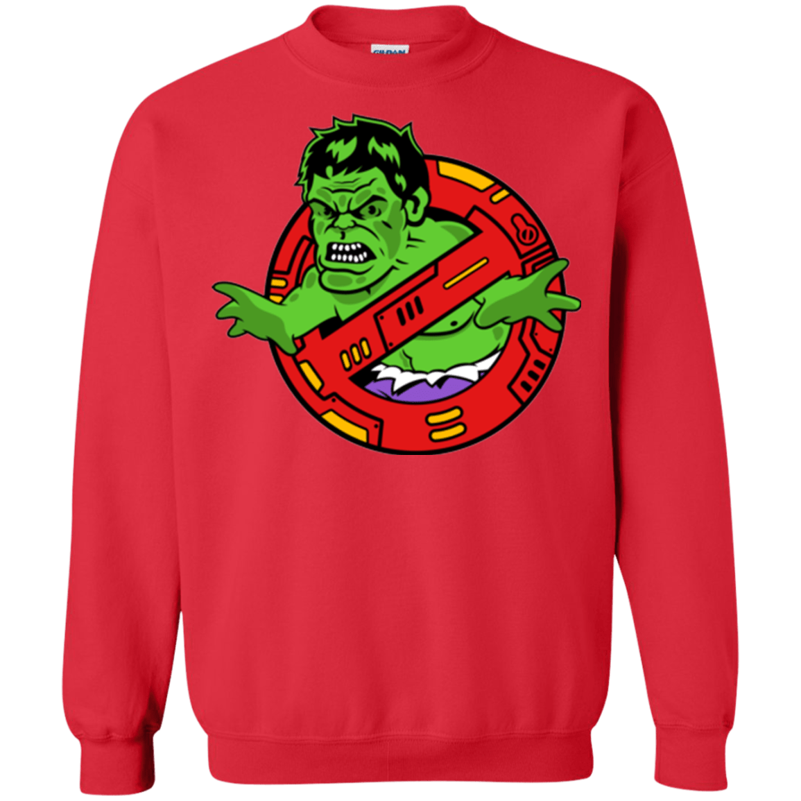 Sweatshirts Red / S Hulk Busters Crewneck Sweatshirt