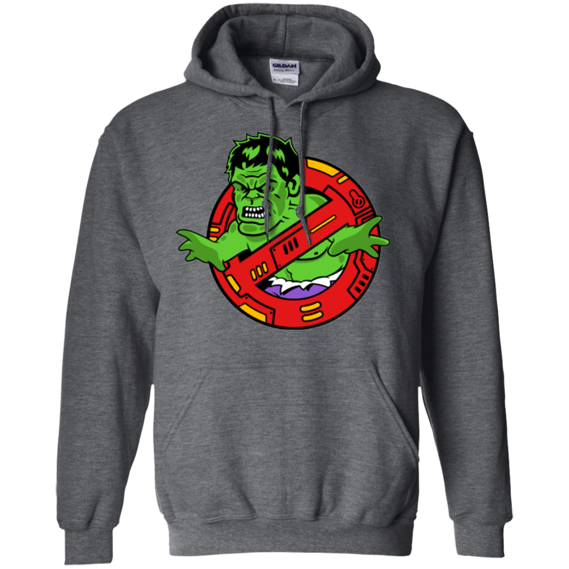 Sweatshirts Dark Heather / S Hulk Busters Pullover Hoodie