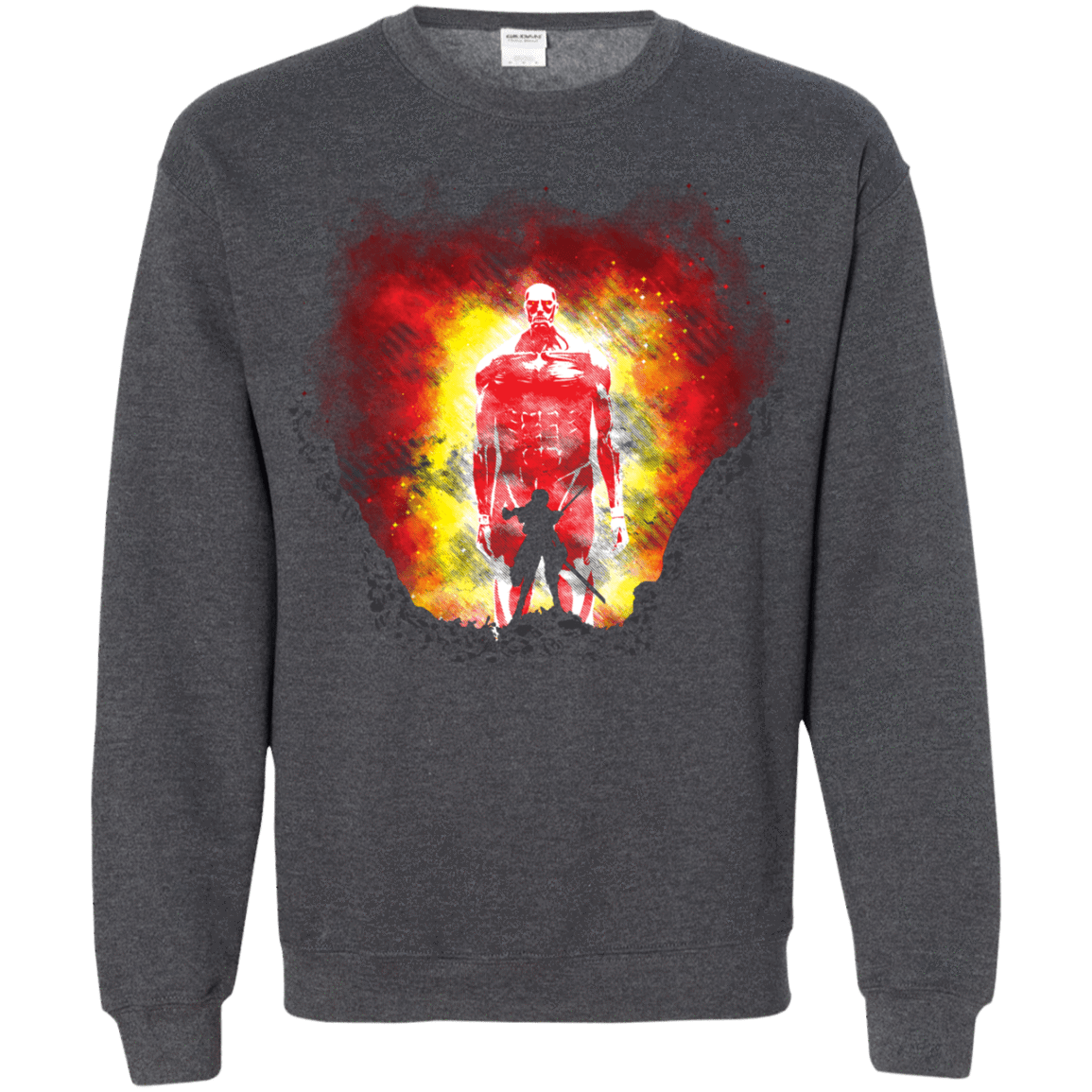 Sweatshirts Dark Heather / S Human Prey Crewneck Sweatshirt