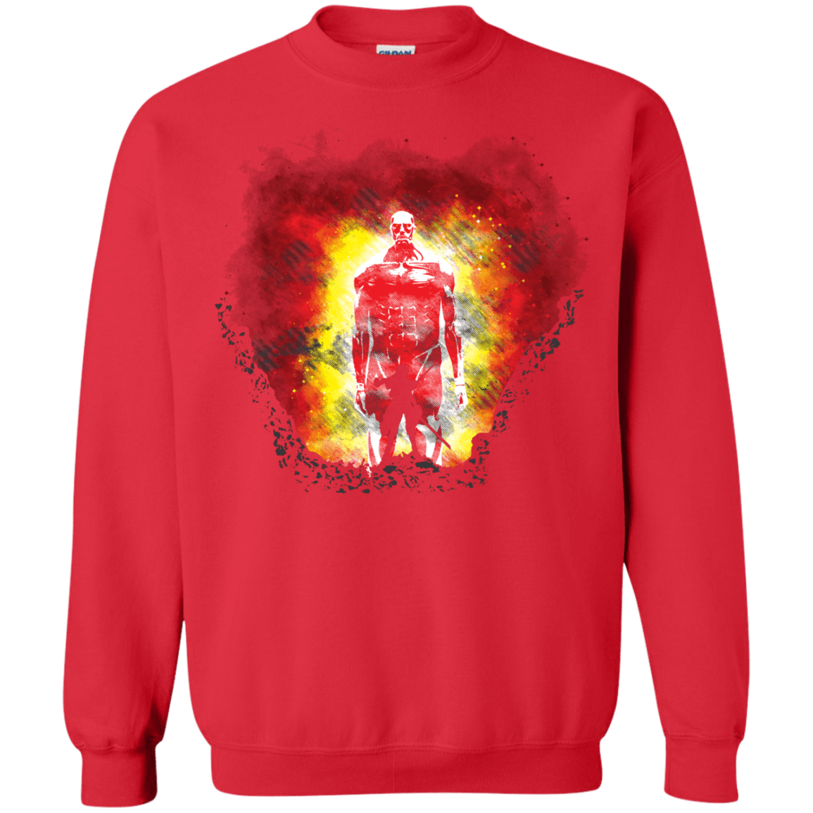 Sweatshirts Red / S Human Prey Crewneck Sweatshirt