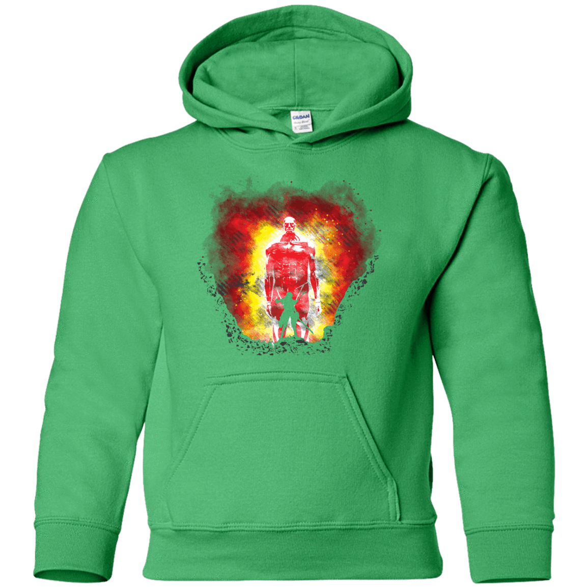 Sweatshirts Irish Green / YS Human Prey Youth Hoodie