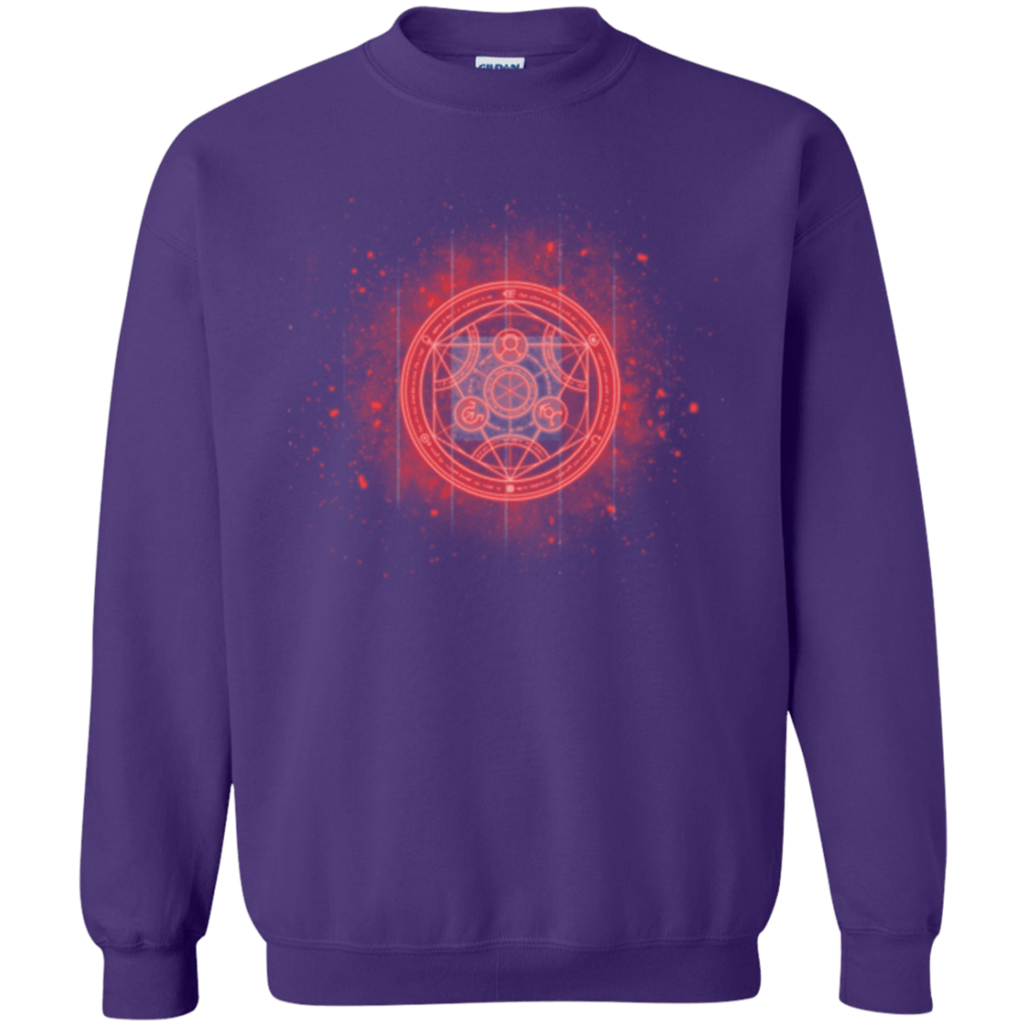 Sweatshirts Purple / Small Human Transmutation Circle Crewneck Sweatshirt