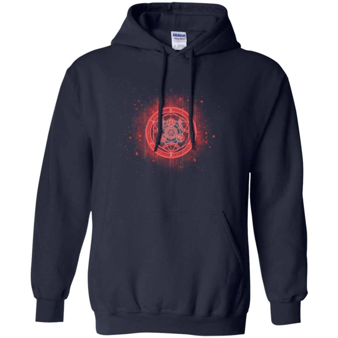 Sweatshirts Navy / Small Human Transmutation Circle Pullover Hoodie