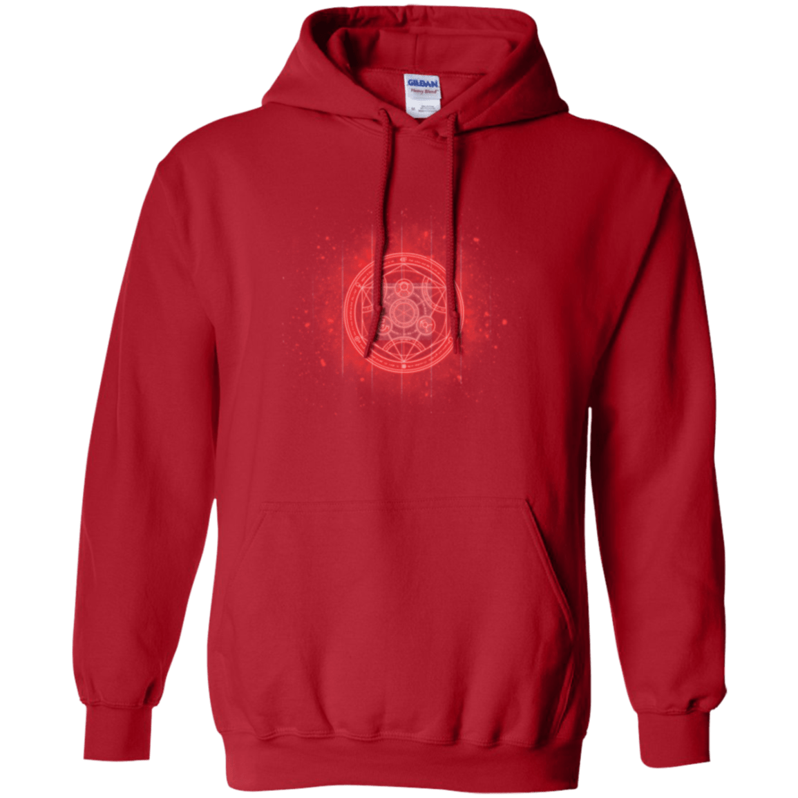 Sweatshirts Red / Small Human Transmutation Circle Pullover Hoodie